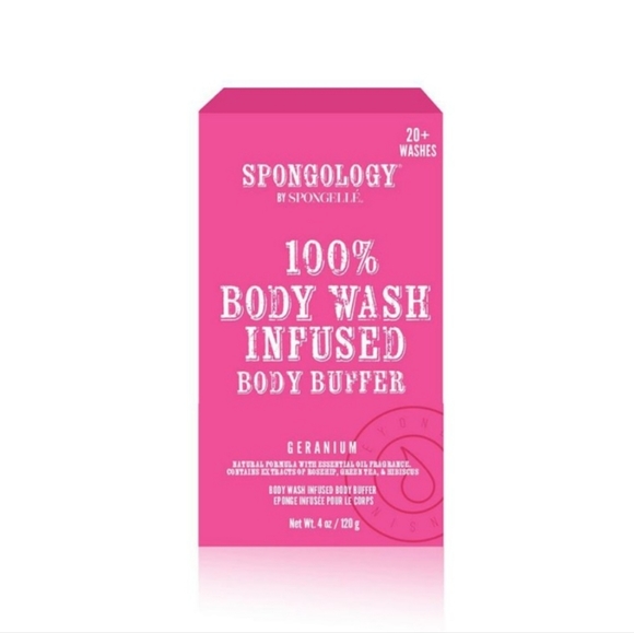 Spongelle Other - 2/$30! SPONGELLÉ Spongology Body Buffer 20+ - Geranium